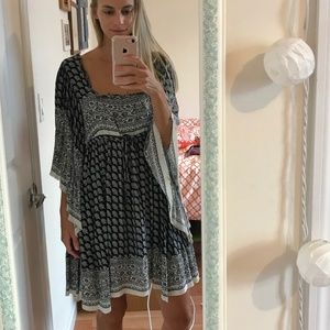 Free People Boho Long Sleeve Dress